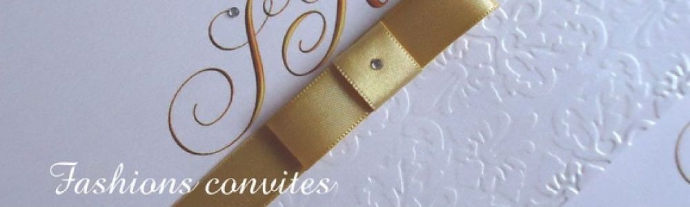 Convite de casamento - Fashions convites cia