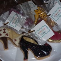 Sapatos decorados com glace real
Um arraso