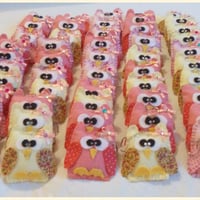 Chaveirinhos de coruja com cheirinho de bebê