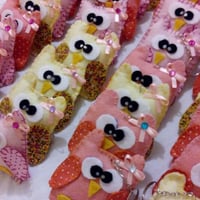Chaveirinhos de coruja com cheirinho de bebê