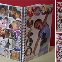 Customização de caderno, material escolar, agenda,...