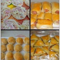 Lanchinhos de forno. Ideal para pequinique, festinha em escola, em casa, etc..
