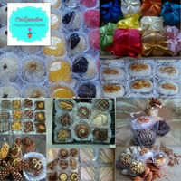 Doces tradicionais, mini quindins, bem-casados, trufas, caramelados, fondados e muitos outros sabore