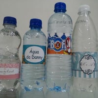 Água personalizada.