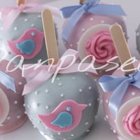 choco Maçãs Tema Jardim