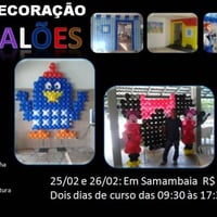 Curso Decoração de Balões