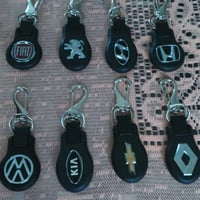 chaveiros de automóvel  com varias marcas