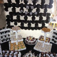 Festa preto e branco