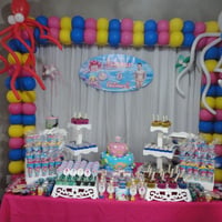 Festa princesas do mar.