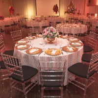 Decoração de casamento/ mesa de convidados