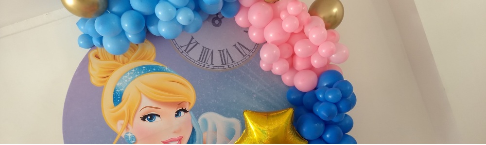 Decoração com balões em festas