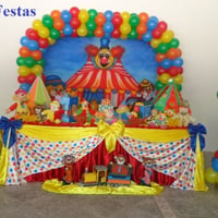 Decoração Tradicional (Circo)