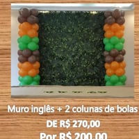 PROMOÇAO MURO INGLES + 2 COLUNAS. R$200,00