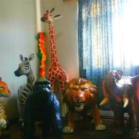 Tema Safari completo (bonecos realistas)