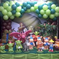 decoração infantil sherek