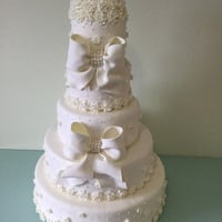 Bolo fake casamento.
