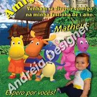 Convite Backyardigans