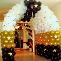 tunel entrada de festa de 15 anos
