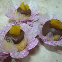 Brigadeiro Branco com damasco