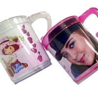 Caneca de acriíico