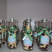 Garafinhas com bolinhas de chocolate