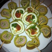 Canapés de crepe