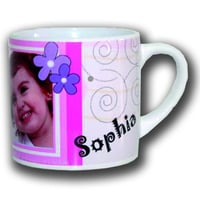 mini caneca de porcelana
