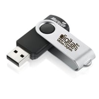 Pen Drive Giratório Personalziado 4 GB