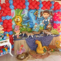Decoração painel Galinha pintandinha
