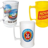 CANECAS DE ACRILICO DE 400 ML COM SUA LOGOMARCA PARA FESTAS ,EVENTOS,E BRINDES!