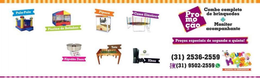 DiverKids BH - Aluguel de Brinquedos