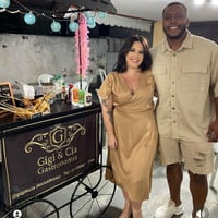 crepe suíço para chá de Bebê