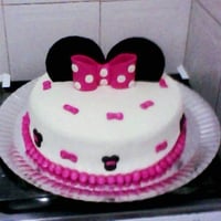 BOLO MINNIE ROSA