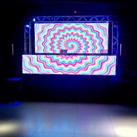 Projeto trave com painel de Led de alta definição P6 Bi-partido.