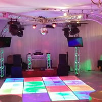 Pista de Leds + Estrutura em X