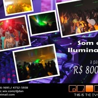 super promoção rolando, pacotes de som e iluminação a partir de R$ 800,00