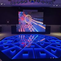 Painel de LED 3D e Piso LED