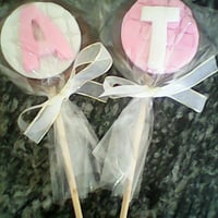 Pirulitos de chocolate personalizado