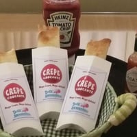 Evento da Fernanda...servimos crepe crocante