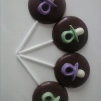 Pirulito Chocolate Chupeta