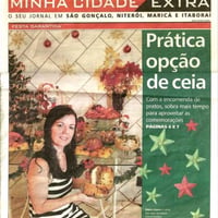 Reportagem Ceia de Natal - Jornal Extra