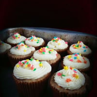 Cupcakes de moranga(Hallowen)
