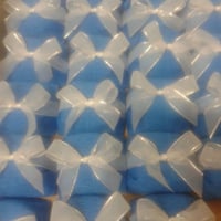 bem casado com fita de organza