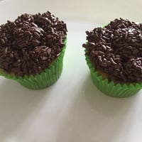 Cupcake de brigadeiro