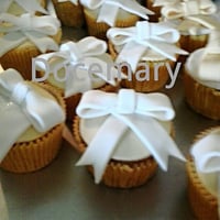 Cupcakes decoração Laços