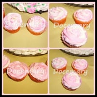 Cupcakes decoração Rosas