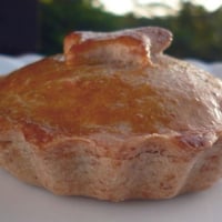 Tortinha integral de camarão