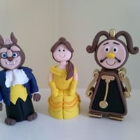 Trufas Personalizadas no tem Bela e a Fera