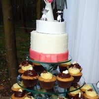 Torre de cupcakes