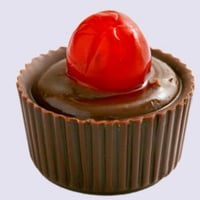 Doce no copinho com cereja